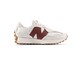 NEW BALANCE 327 WHITE BURGUNDY