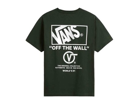 CAMISETA VANS STOCKPILE SS TEE DRIED KELP