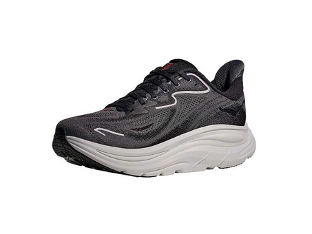 HOKA CLIFTON 10 CARBON BLACK SATELLITE GREY