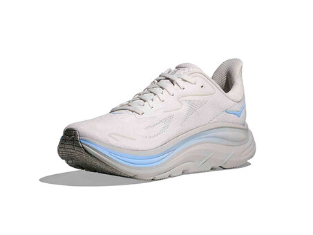 HOKA CLIFTON 10 WHITE GLACIER BLUE