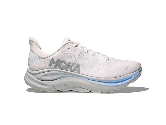 HOKA CLIFTON 10 WHITE GLACIER BLUE