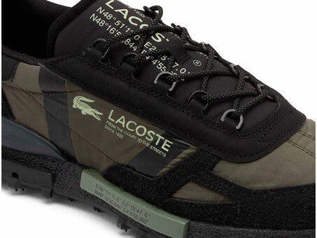 LACOSTE ELITE ACTIVE ACTIVE BLACK GREEN