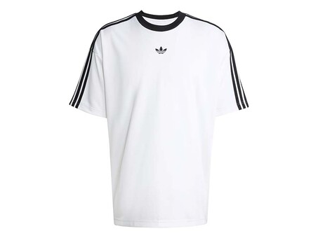 CAMISETA ADIDAS JACQUARD JERSEY BLANCO NEGRO