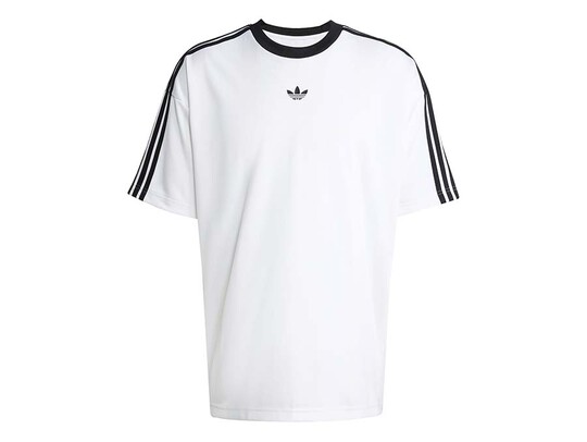 CAMISETA ADIDAS JACQUARD JERSEY BLANCO NEGRO