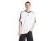 CAMISETA ADIDAS JACQUARD JERSEY BLANCO NEGRO