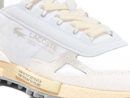 LACOSTE ELITE ACTIVE WHITE YELLOW