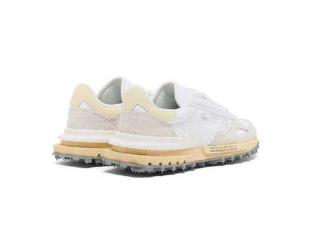 LACOSTE ELITE ACTIVE WHITE YELLOW