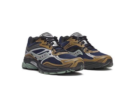 SAUCONY PROGRID OMNI 9 - BROWN NAVY
