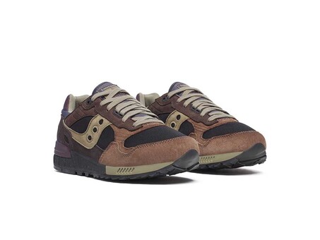 SAUCONY SHADOW 5000 - DARK GREY PLUM CRAFTED