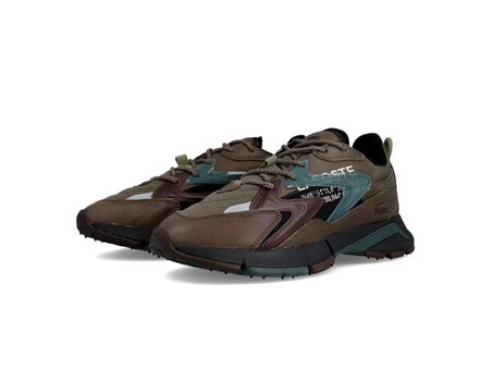 LACOSTE L003 NEO TECH DARK BROWN