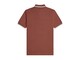 POLO FRED PERRY THE TWIN TIPPED  WHISKY BROWN