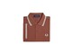 POLO FRED PERRY THE TWIN TIPPED  WHISKY BROWN