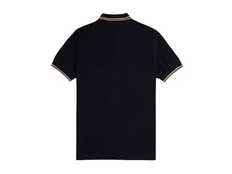 POLO FRED PERRY TWIN TIPPED NAVY  ECRU
