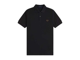POLO THE FRED PERRY SHIRT  BLACK SHADED STONE