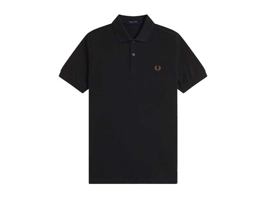 POLO THE FRED PERRY SHIRT  BLACK SHADED STONE
