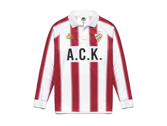 CAMISETA KAPPA AUTHENTIC ODEN WHITE - RED