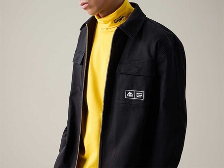 OVERSHIRT KAPPA AUTHENTIC ONYDE BLACK