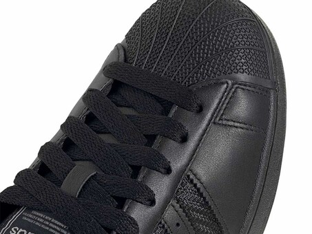 ADIDAS SUPERSTAR II BLACK BLACK