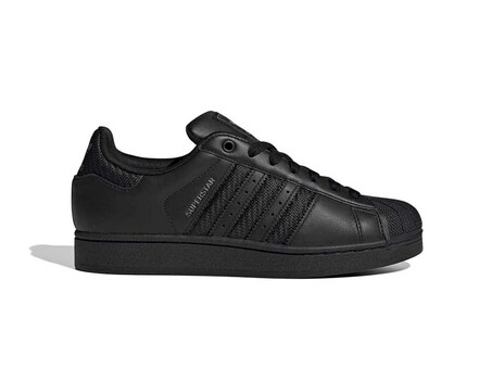 ADIDAS SUPERSTAR II BLACK BLACK