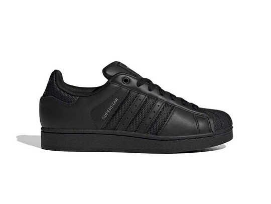 ADIDAS SUPERSTAR II BLACK BLACK