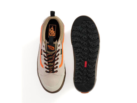 VANS MTE OLD SKOOL WATERPROOF TAUPE ORANGE