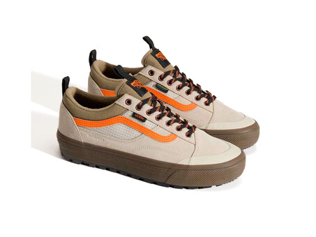 VANS MTE OLD SKOOL WATERPROOF TAUPE ORANGE