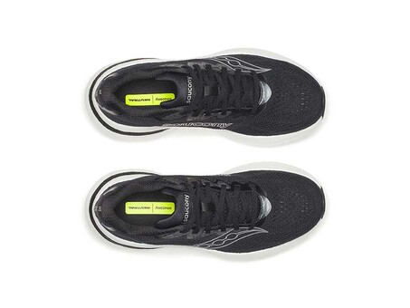 SAUCONY RIDE 19 BLACK SILVER