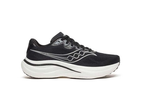 SAUCONY RIDE 19 BLACK SILVER