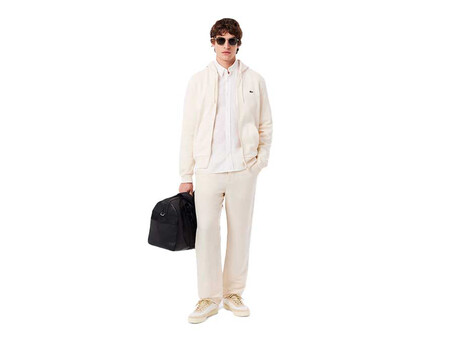 LACOSTE MEN AURA SNEAKERS OFF WHITE