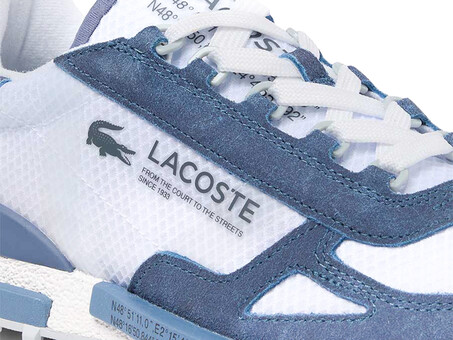 LACOSTE MEN ELITE ACTIVE SNEAKERS INDIGO