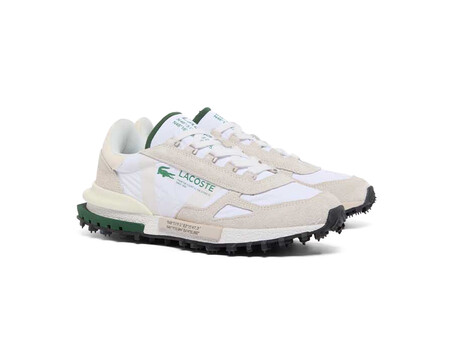LACOSTE MEN ELITE ACTIVE SNEAKERS WHITE WHITE