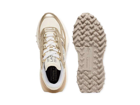 LACOSTE WOMEN ELITE ACTIVE SNEAKERS LIQUID GOLD