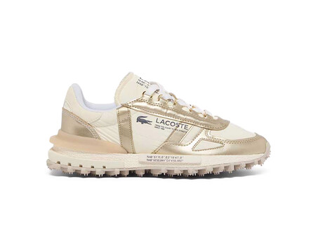 LACOSTE WOMEN ELITE ACTIVE SNEAKERS LIQUID GOLD