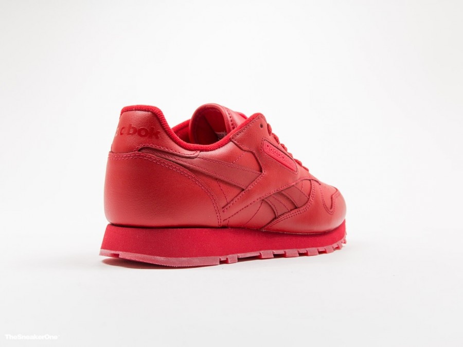Estricto Zoológico de noche Suponer Reebok Classic Leather Solids Scarlet Red - BD1323 - TheSneakerOne