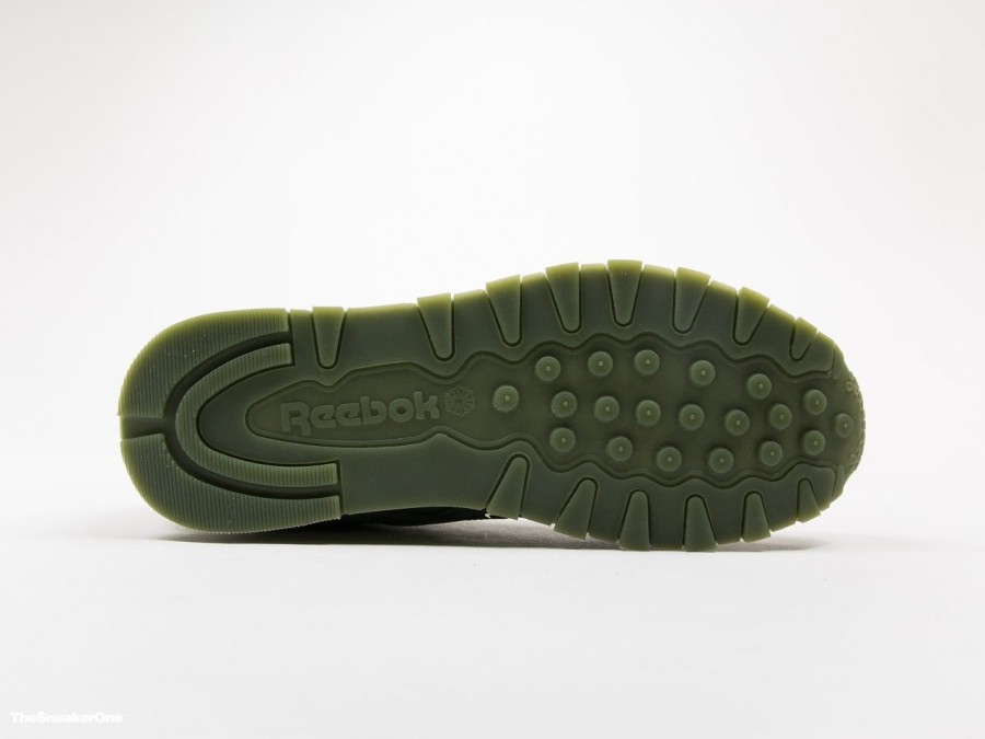 reebok classic leather canopy green