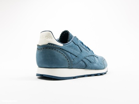 Reebok Classic Leather Lux Horween Noble Blue-AQ9962-img-3