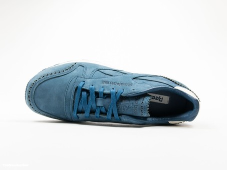 Reebok Classic Leather Lux Horween Noble Blue-AQ9962-img-6