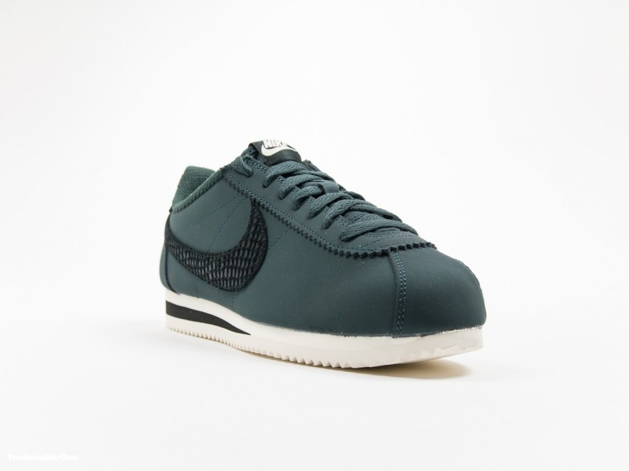 abuela hemisferio Berri Nike Classic Cortez Leather SE Seaweed - 861535-300 - TheSneakerOne