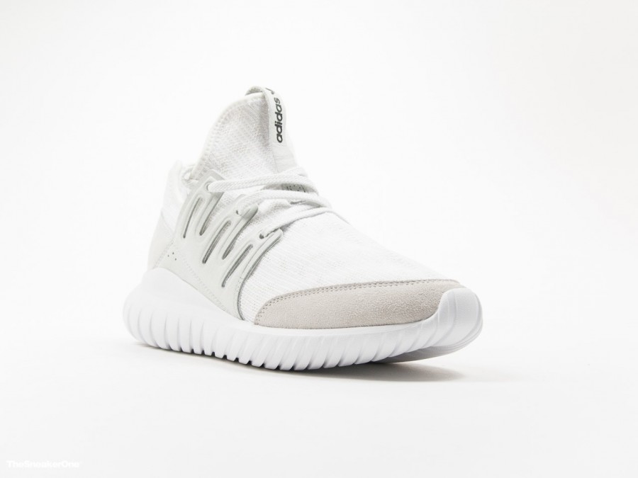 adidas Tubular Radial PrimeKnit White S76714 - TheSneakerOne