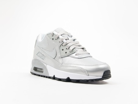 Nike Air Max 90 SE Leather Silver-859633-003-img-2