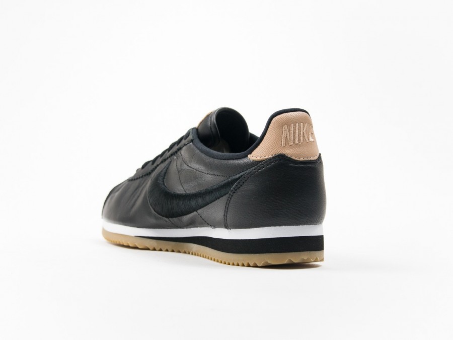 Mojado Llevando silencio Nike Classic Cortez Leather Premium Black - 861677-004 - TheSneakerOne