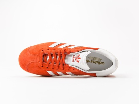 adidas Original Gazelle Orange Wmns-S76026-img-5